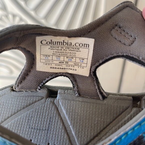 Columbia Youth Techsun 3 Strap Sandal Sport - Picture 3 of 3